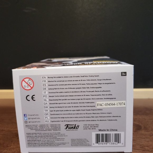 Disney Pirates of the Caribbean Jack Sparrow (Gold) Hot Topic Exclusive Pop - Picture 6 of 11